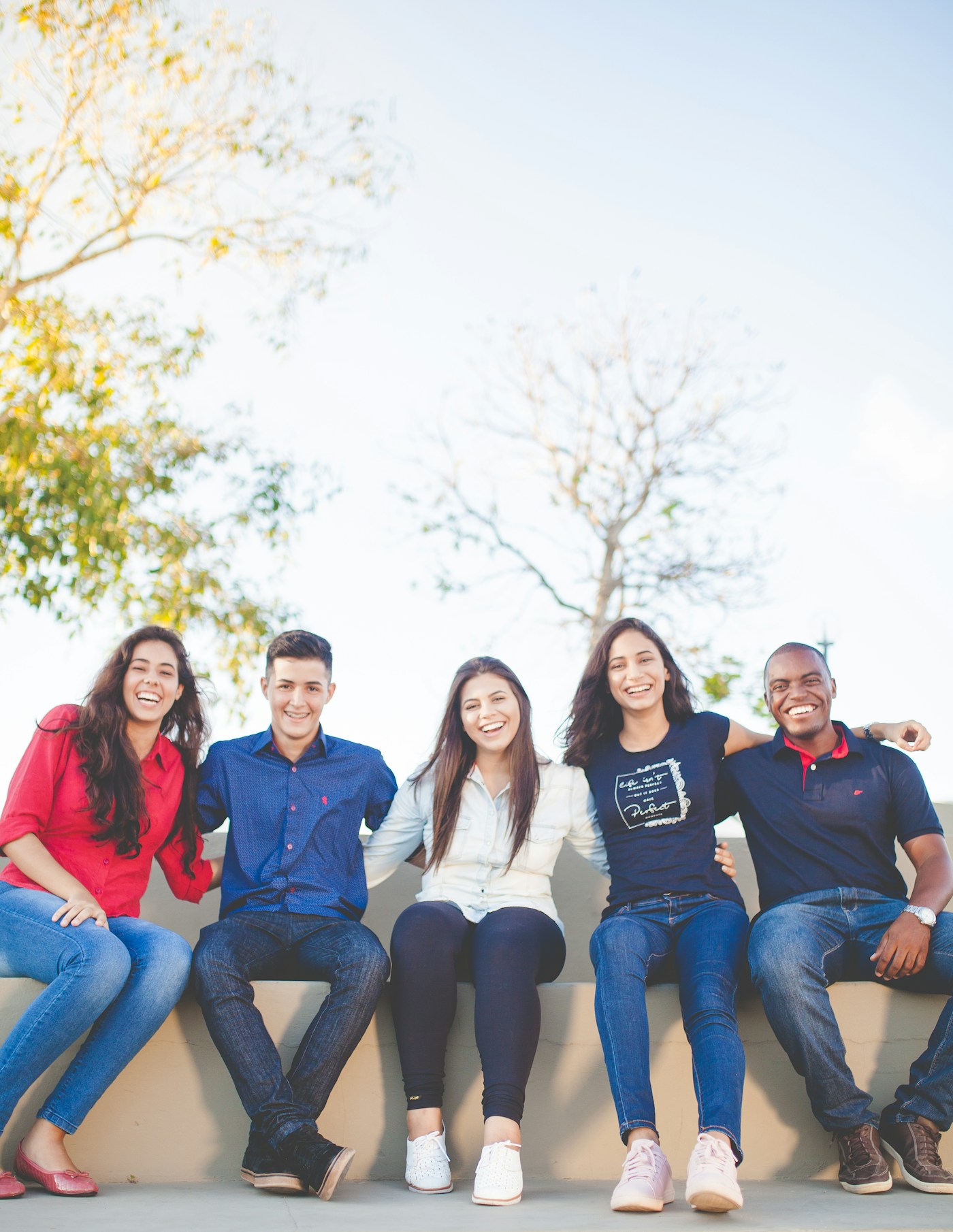 Students spending time together